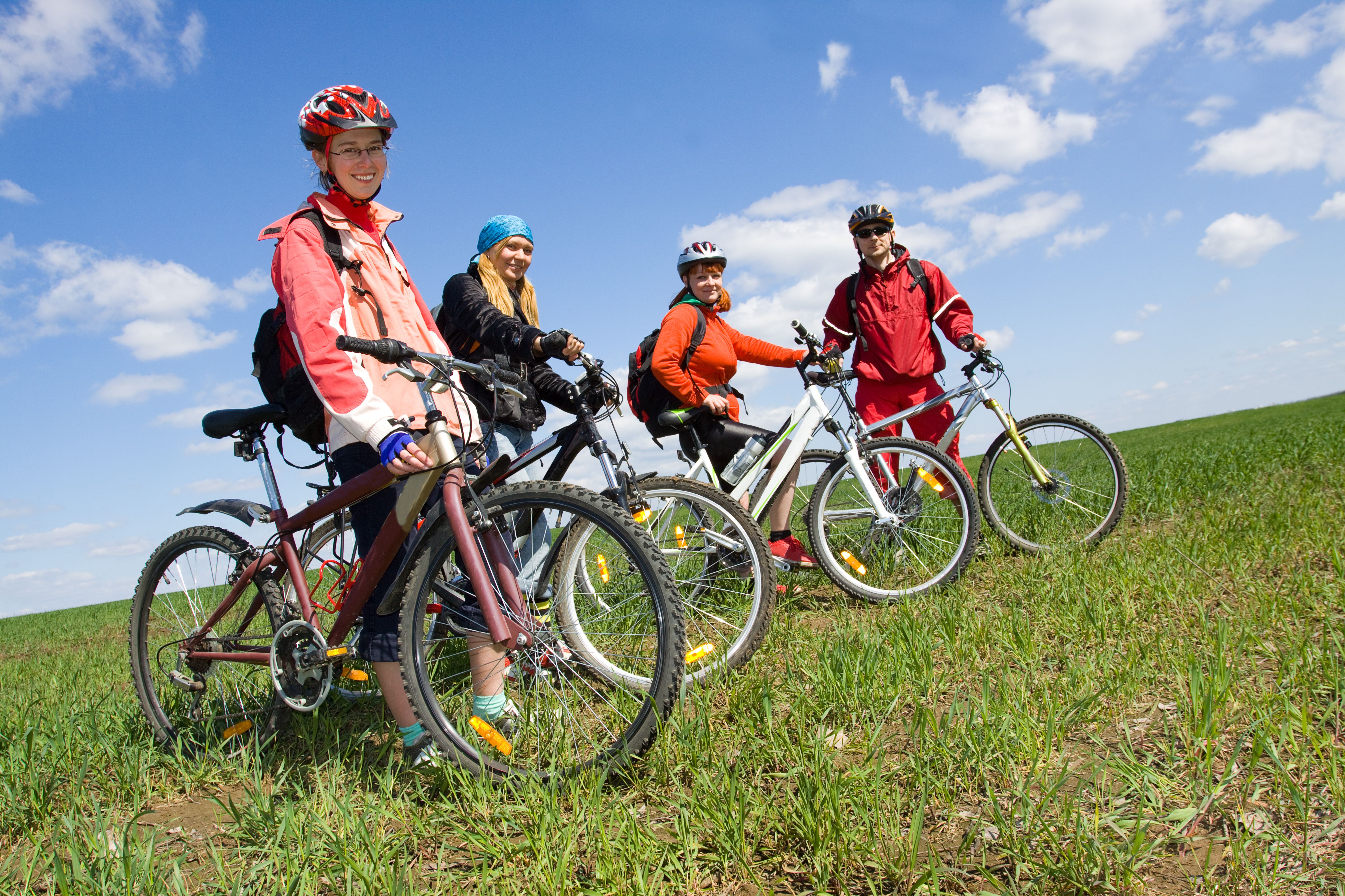 Group of Cyclists